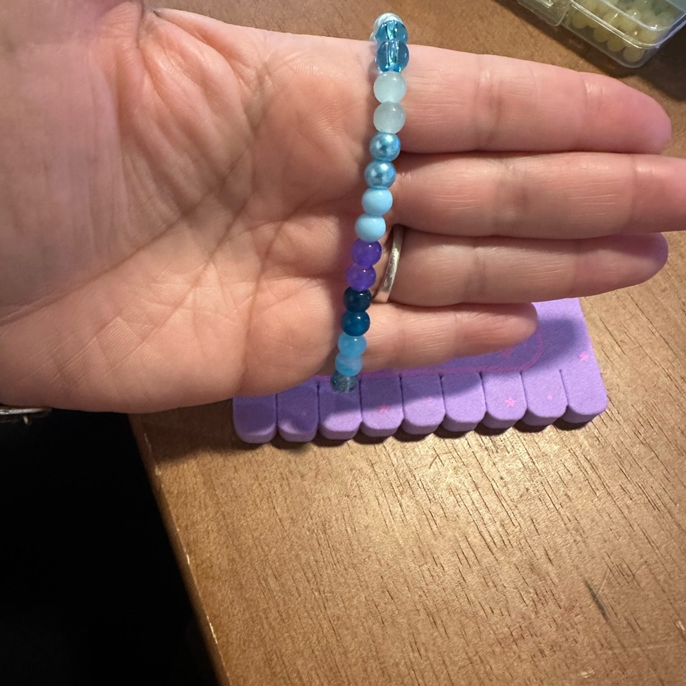 Colorful Crystal Beaded Bracelet